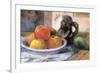 Still Life with Apples, Pears and Krag-Paul Gauguin-Framed Art Print