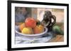 Still Life with Apples, Pears and Krag-Paul Gauguin-Framed Art Print