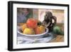 Still Life with Apples, Pears and Krag-Paul Gauguin-Framed Art Print