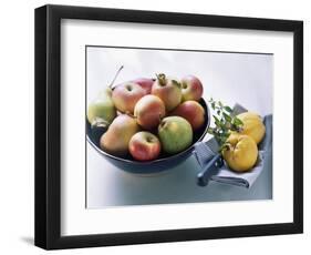 Still Life with Apples, Pears and Quinces-Eising Studio - Food Photo and Video-Framed Photographic Print