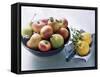 Still Life with Apples, Pears and Quinces-Eising Studio - Food Photo and Video-Framed Stretched Canvas