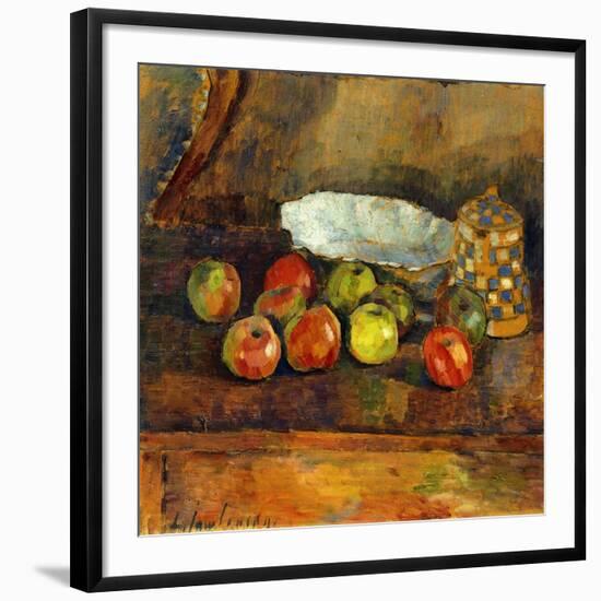 Still-Life with Apples; Stilleben Mit Apfeln, C.1907-Alexej Von Jawlensky-Framed Premium Giclee Print