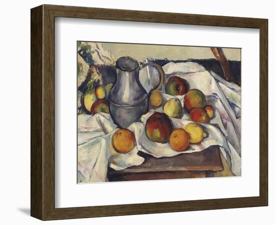 Still Life with Apples; Stilleben Mit Apfeln-Emil Orlik-Framed Giclee Print