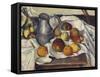 Still Life with Apples; Stilleben Mit Apfeln-Emil Orlik-Framed Stretched Canvas