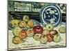 Still Life with Apples-Maurice Brazil Prendergast-Mounted Giclee Print