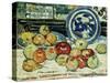 Still Life with Apples-Maurice Brazil Prendergast-Stretched Canvas