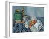 Still Life with Apples-Paul Cézanne-Framed Giclee Print