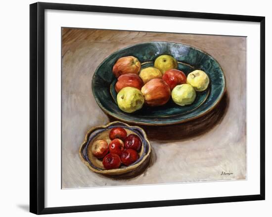 Still-life with Apples-Henri Lebasque-Framed Giclee Print