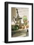 Still Life with Arabian Teapot and Tea Glasses-Frederic Vasseur-Framed Photographic Print