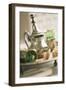 Still Life with Arabian Teapot and Tea Glasses-Frederic Vasseur-Framed Photographic Print