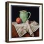 Still Life with Art Deco Cloth-Catherine Abel-Framed Giclee Print