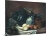 Still Life with Artichokes, Asparagus and Cabbage-Gabriel Germain Joncherie-Mounted Giclee Print