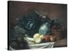 Still Life with Artichokes, Asparagus and Cabbage-Gabriel Germain Joncherie-Stretched Canvas