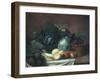 Still Life with Artichokes, Asparagus and Cabbage-Gabriel Germain Joncherie-Framed Giclee Print