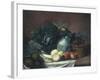 Still Life with Artichokes, Asparagus and Cabbage-Gabriel Germain Joncherie-Framed Giclee Print