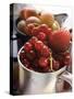 Still Life with Assorted Berries in Cups-Foodcollection-Stretched Canvas