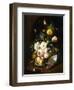 Still Life with Assorted Flowers-Josef Holstayn-Framed Giclee Print