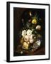 Still Life with Assorted Flowers-Josef Holstayn-Framed Giclee Print