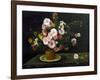 Still Life with Asters, 1859-Gustave Courbet-Framed Giclee Print