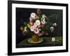 Still Life with Asters, 1859-Gustave Courbet-Framed Giclee Print