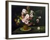 Still Life with Asters, 1859-Gustave Courbet-Framed Giclee Print