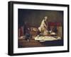 Still Life with Attributes of the Arts-Jean-Baptiste Simeon Chardin-Framed Art Print