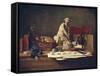 Still Life with Attributes of the Arts-Jean-Baptiste Simeon Chardin-Framed Stretched Canvas