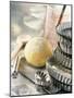 Still Life with Ball of Pastry and Various Baking Utensils-Jean-francois Rivière-Mounted Photographic Print