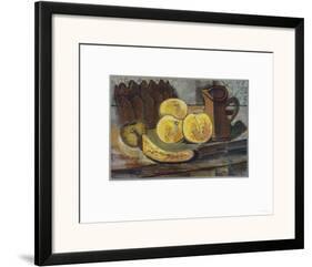 Still Life with Banana-Georges Braque-Framed Art Print