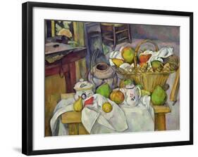 Still Life with Basket, 1888-90-Paul Cézanne-Framed Giclee Print