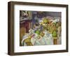 Still Life with Basket, 1888-90-Paul Cézanne-Framed Giclee Print