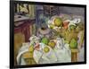 Still Life with Basket, 1888-90-Paul Cézanne-Framed Giclee Print