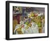 Still Life with Basket, 1888-90-Paul Cézanne-Framed Giclee Print