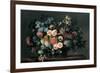 Still Life with Basket of Flowers, C.1690-Jean-Baptiste Monnoyer-Framed Giclee Print