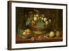 Still Life with Basket of Fruit, 1622-Balthasar van der Ast-Framed Giclee Print