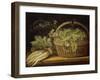 Still Life with Basket, Peas and Turnips-null-Framed Giclee Print