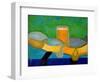 Still Life with Beer and Fish, 2009-Jan Groneberg-Framed Giclee Print