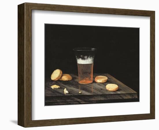 Still Life with Beer Glass-Johann Georg Hinz-Framed Giclee Print