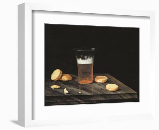 Still Life with Beer Glass-Johann Georg Hinz-Framed Giclee Print