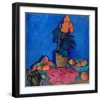 Still Life with Begonia, 1911-Alexej Von Jawlensky-Framed Giclee Print