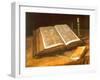 Still Life with Bible, 1885-Vincent van Gogh-Framed Giclee Print