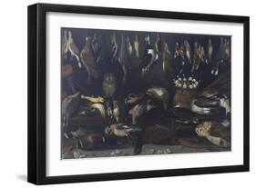 Still Life with Birds-Caravaggio-Framed Giclee Print