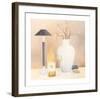 Still Life with Black Lamp-Heinz Hock-Framed Art Print