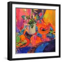 Still Life with Bloomingdale's Bowl-Peter Graham-Framed Giclee Print