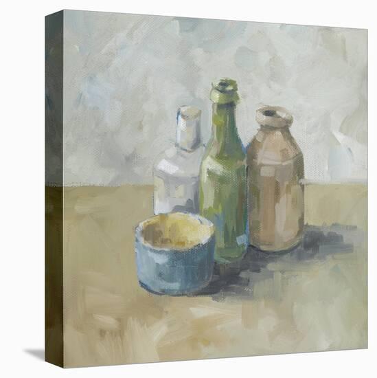 Still life with Blue Bowl-Steven Johnson-Stretched Canvas