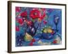 Still Life with Blue Glass, 1999-Sylvia Paul-Framed Giclee Print