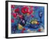 Still Life with Blue Glass, 1999-Sylvia Paul-Framed Giclee Print