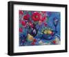 Still Life with Blue Glass, 1999-Sylvia Paul-Framed Giclee Print