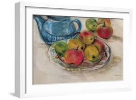 Still Life with Blue Teapot 2-Susan Adams-Framed Giclee Print