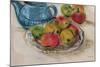 Still Life with Blue Teapot 2-Susan Adams-Mounted Giclee Print